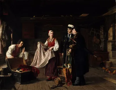 Buying National Costumes in Säkylä