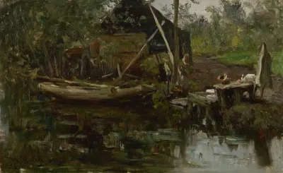 By the farm, Noorden