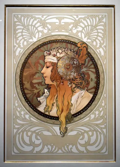 Byzantine Head: Blonde