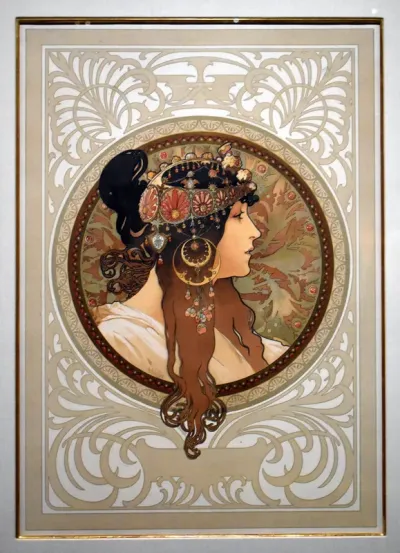 Byzantine Heads: Brunette