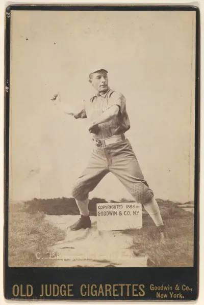 C. Crynan, Pitcher, Chicago, from the series Old Judge Cigarettes