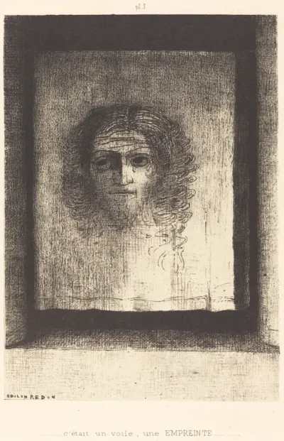 C'etait un voile, un empriente (It was a veil, an imprint)