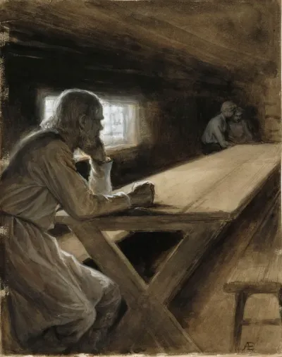 Cabin Interior from the Poem The Cloud's Brother