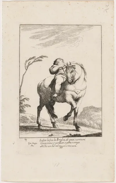 Cacasenno on Horseback