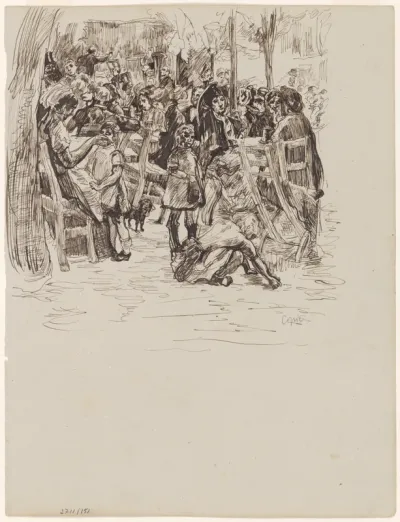Café-concert à Munich