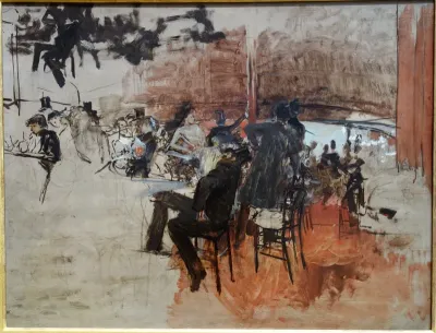 Café Scene (c. 1887)