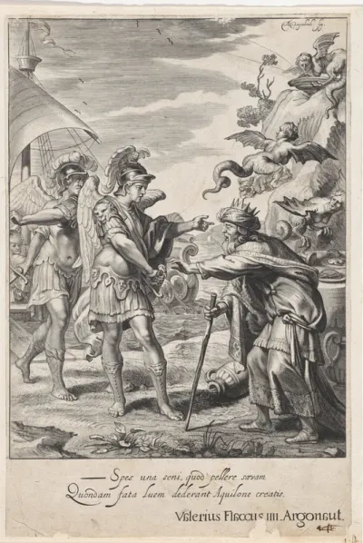 Calaïs en Zetes helpen Phineus