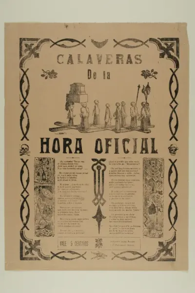 Calavera de la hora oficial (Calavera of the Official Time)