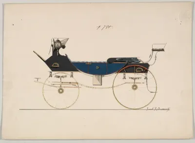 Caleche with Drag Front  #780