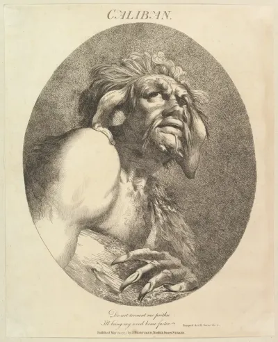 Caliban, from "Twelve Characters from Shakespeare"