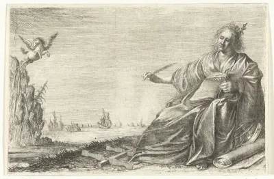 Calliope, de muze van de dichter