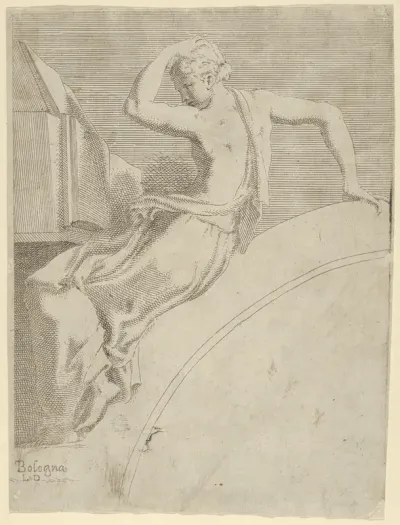 Calliope, from "Twelve Muses and Goddesses"