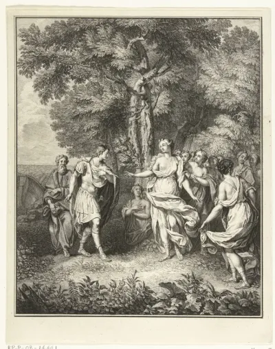 Calypso ontvangt Telemachus
