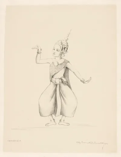 Cambodjaanse danseres