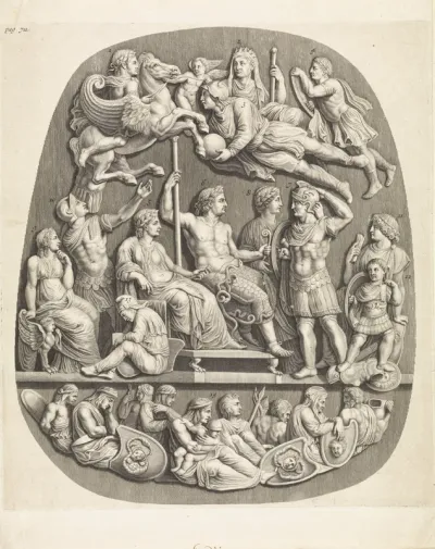 Camee met de verheerlijking van Germanicus