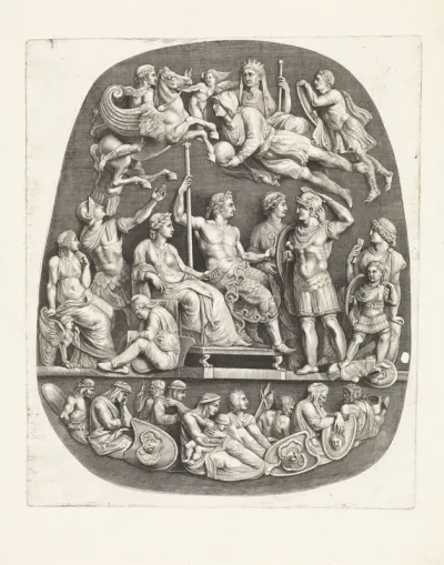Camee met de verheerlijking van Germanicus
