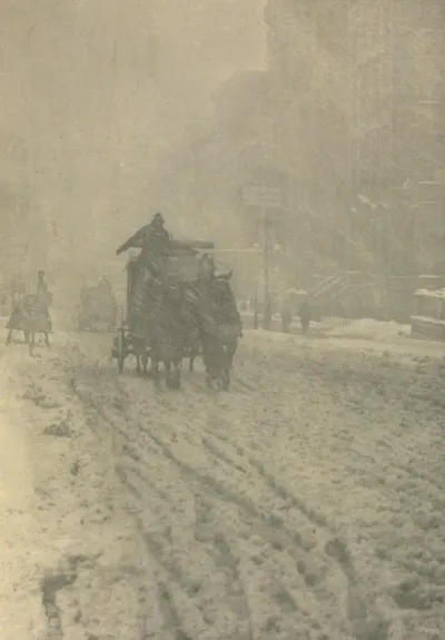 Camera Work: Winter   Fifth Avenue