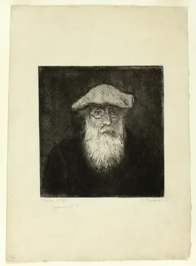 Camille Pissarro, A Self-Portrait