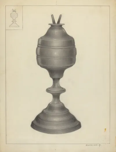 Camphene Lamp