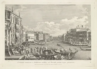 Canal Grande en Palazzo Belloni Battagia