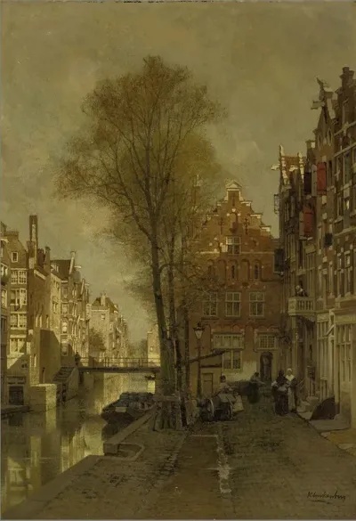 Canal View in Amsterdam