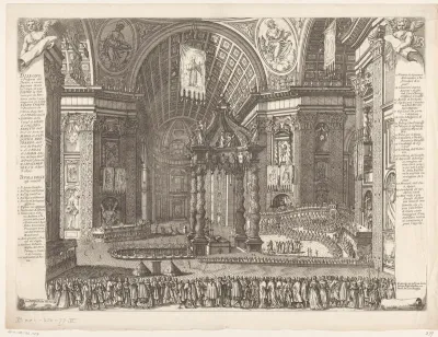 Canonisatie in de Sint-Pietersbasiliek