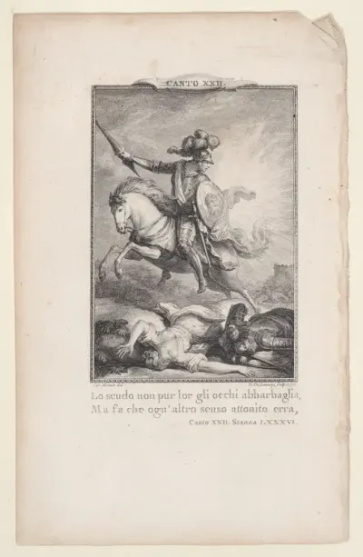 Canto 22, Stanza 86, from "Orlando Furioso"