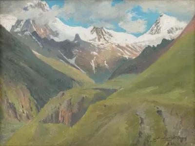 Canyon Kobi, Caucasus.