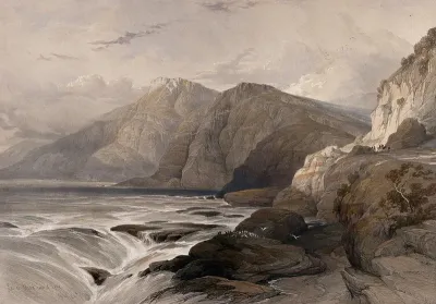 Cape Blanco, or Ras-el-Abiad, on the Syrian coast