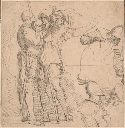 Capriccio Derived from Salvator Rosa's "Figurine"