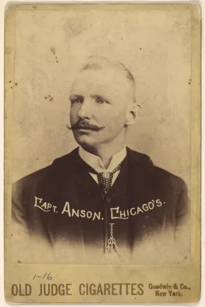 Captain Adrian Constantine Anson, Chicago, from the series Old Judge Cigarettes