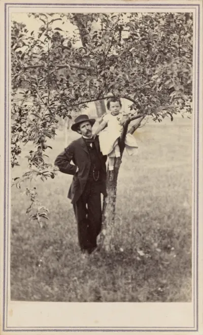 Captain Alfred Ransom and Child