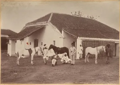 Captain Harris and Ruston, Jhansi