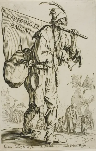 Captain of the Barons, frontispiece to The Beggars