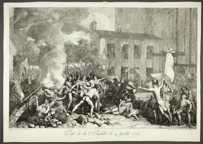 Capturing the Bastille, July 14, 1789