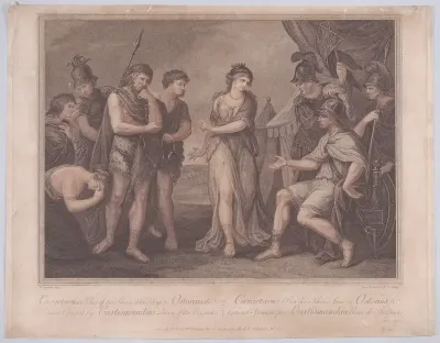 Caractacus Delivered to Ostorius