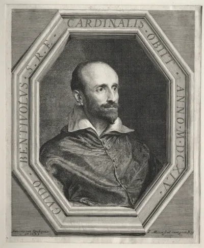 Cardinal Guido Bentivoglio, Papal Nuncio at the Court of Louis XIII