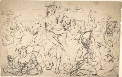 Caricature of a Drunken Debauch