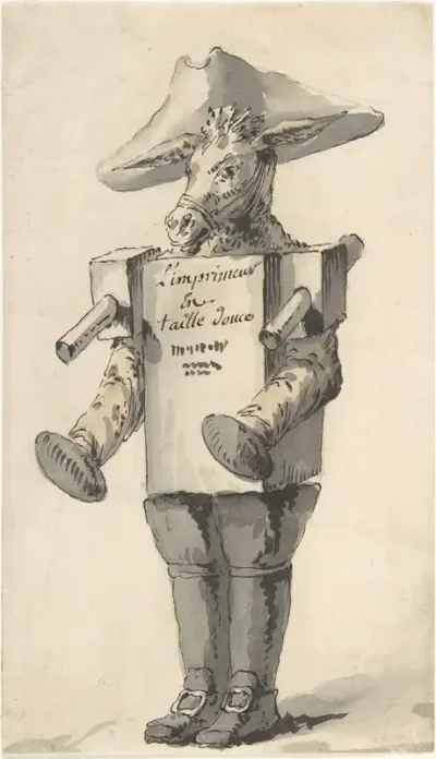 Caricature of a Printer