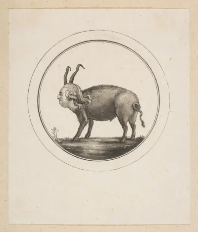 Caricature Showing Louis XVI as a Ram