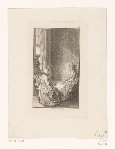 Carl Ferdiner en Julie bij Frau Wilens