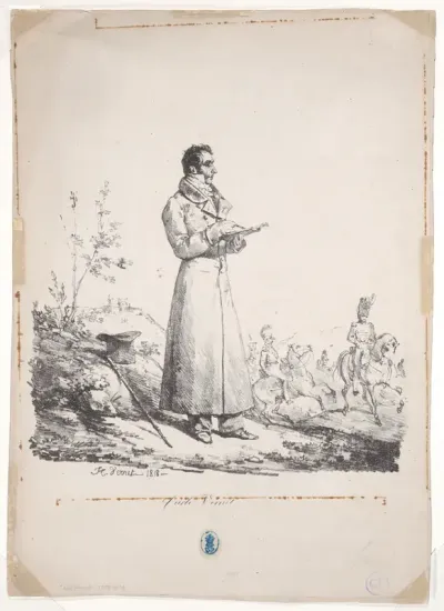 Carle Vernet Drawing
