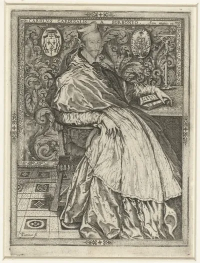 Carolus Cardinalis a Borbonio anno aetatis 28