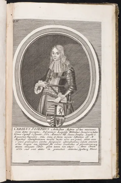 Carolus Josephus Archi Dux Austriae