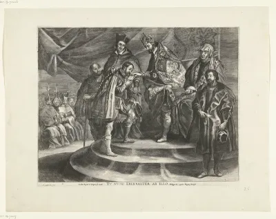 Carolus regnis & imperio se exuit