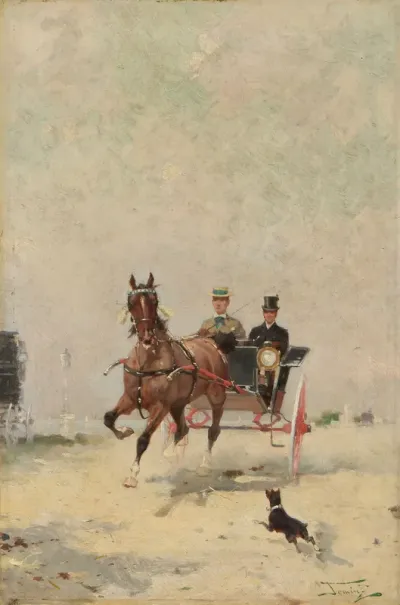 Carriage riding