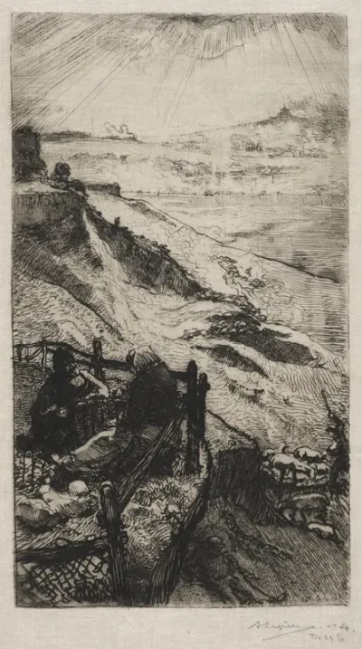 Carrirères d'Amérique pres Paris