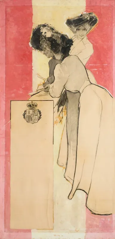 Cartel para fiestas de 1902