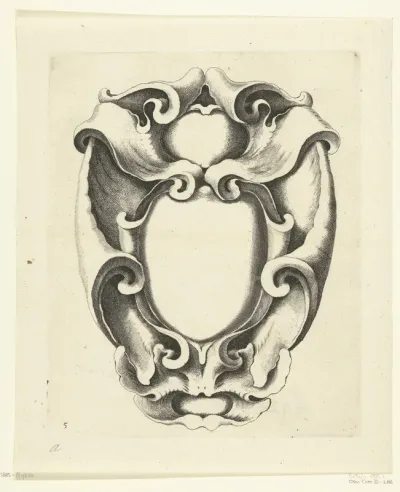 Cartouche met drie compartimenten