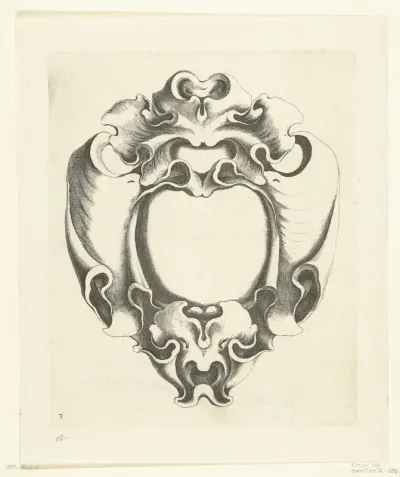 Cartouche met een groot en een klein compartiment